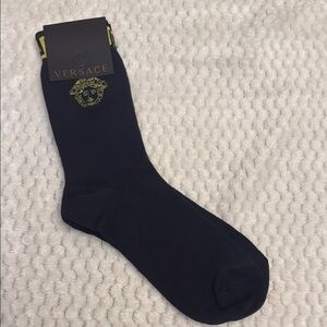 Versace Black Dress Socks Premium Comfort